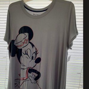 DISNEY CRUISE MINNIE SAILOR SHIRT W/RUFFLE SZ 2X NWT